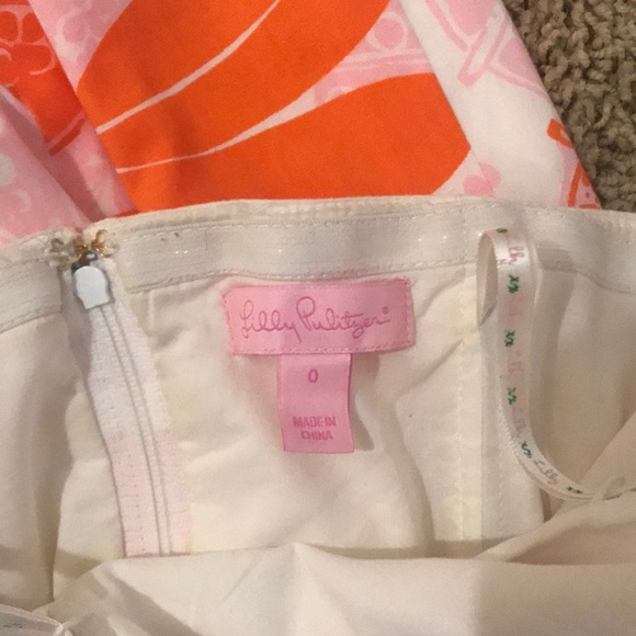 Lilly Pulitzer strapless dress - Picture 4 of 4